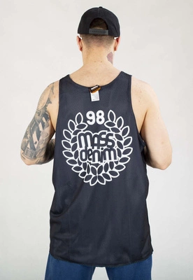 Tank Mass Tank Mass Base Back Reversible Mesh czarno niebieski