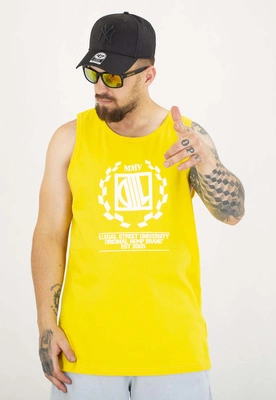 Tank Diil Laur żółto biały