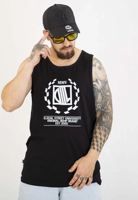 Tank Diil Laur czarno biały