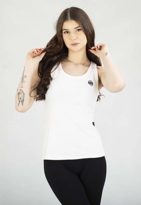 Tank Pit Bull Slim Fit Layla biały