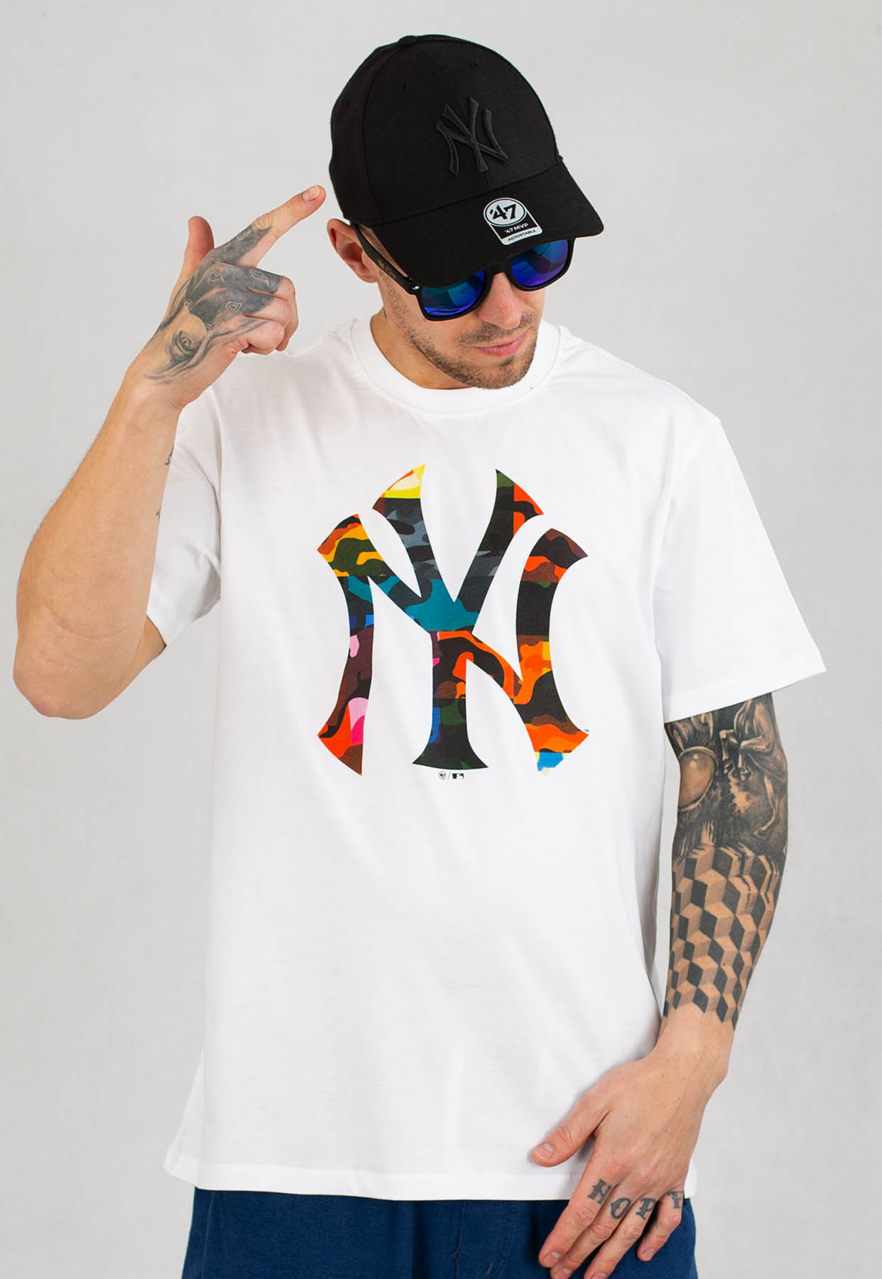 Order 47 Brand MLB New York Yankees Imprint '47 Echo Tee white