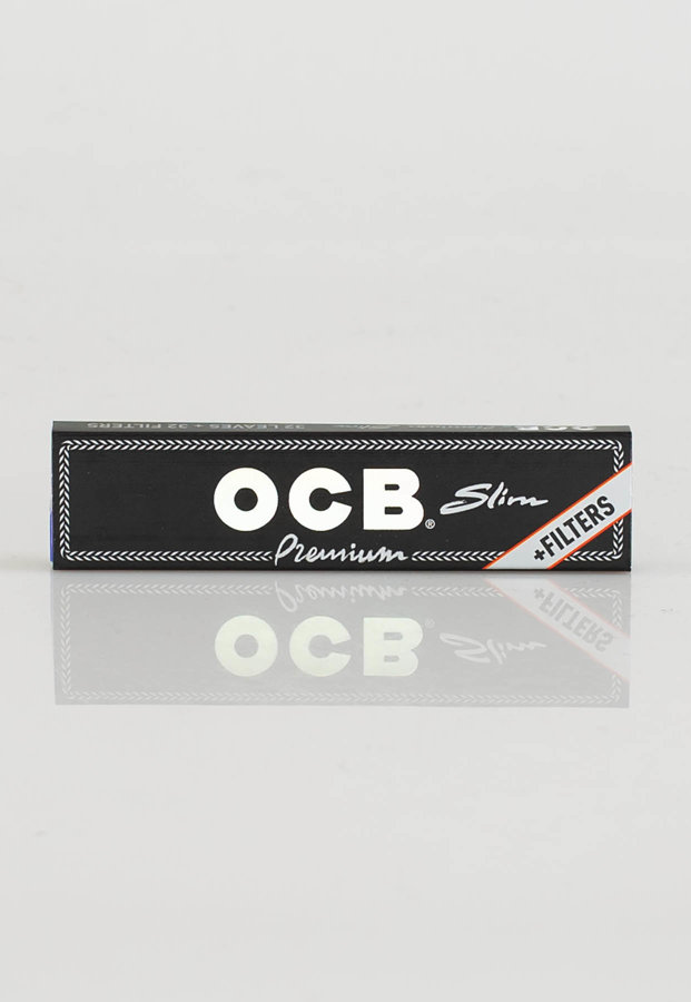 Bletki OCB Premium Slim czarne
