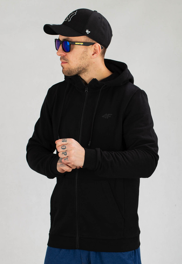Bluza 4F BLM353 ZIP czarna