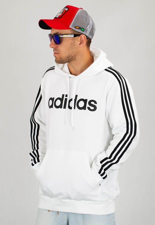 Bluza Adidas Essential 3-Stripes Fl0806 biała