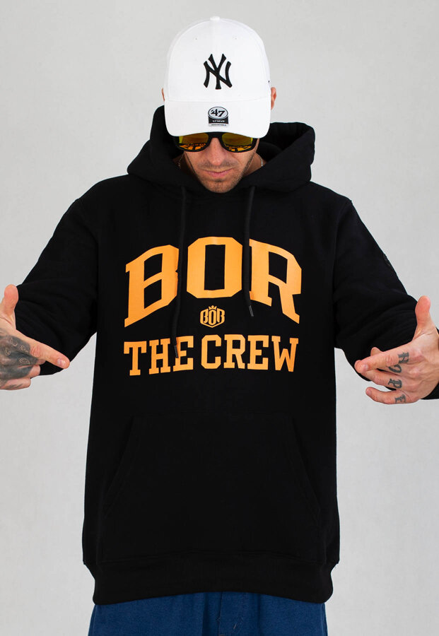 Bluza B.O.R. Biuro Ochrony Rapu The Crew czarna