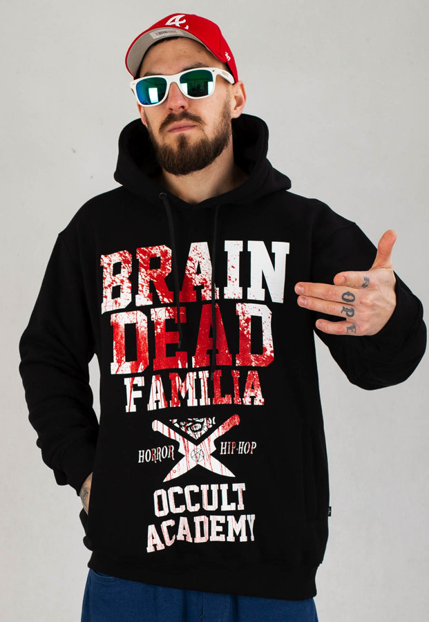 Bluza Brain Dead Familia Occult Academy Blood czarna