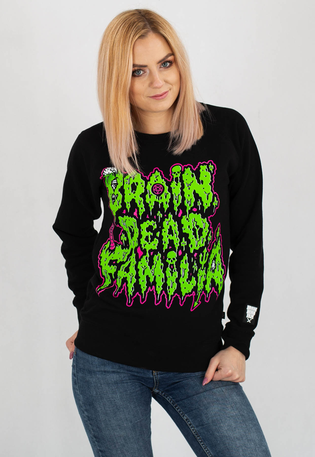 Bluza Brain Dead Familia Toxic czarna