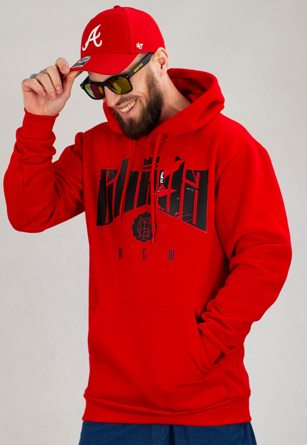 Bluza Chada Hoodie WGW Logo czerwona