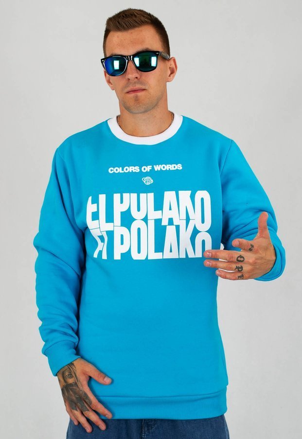 Bluza El Polako Slotmachine błękitna