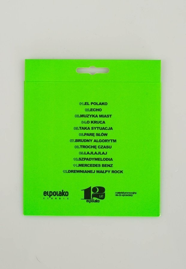 Bluza El Polako Vinyl czarna + Płyta Gratis