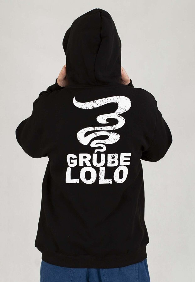 Bluza Grube Lolo Big Logo Back czarna