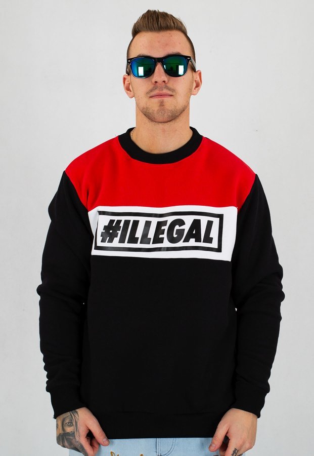 Bluza Illegal Red czarna
