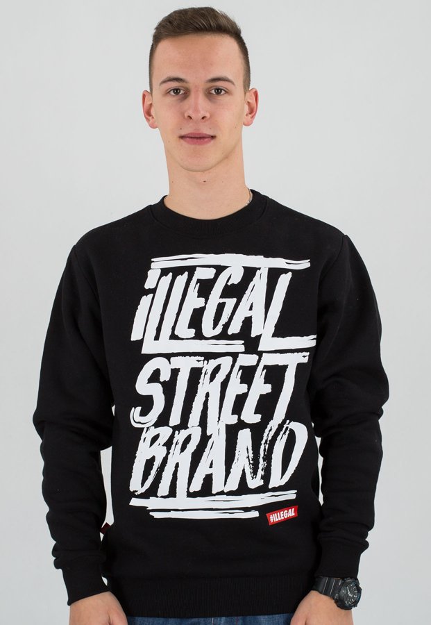 Bluza Illegal Street Brand czarna