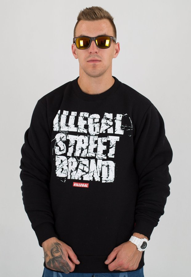 Bluza Illegal Street Brand czarna