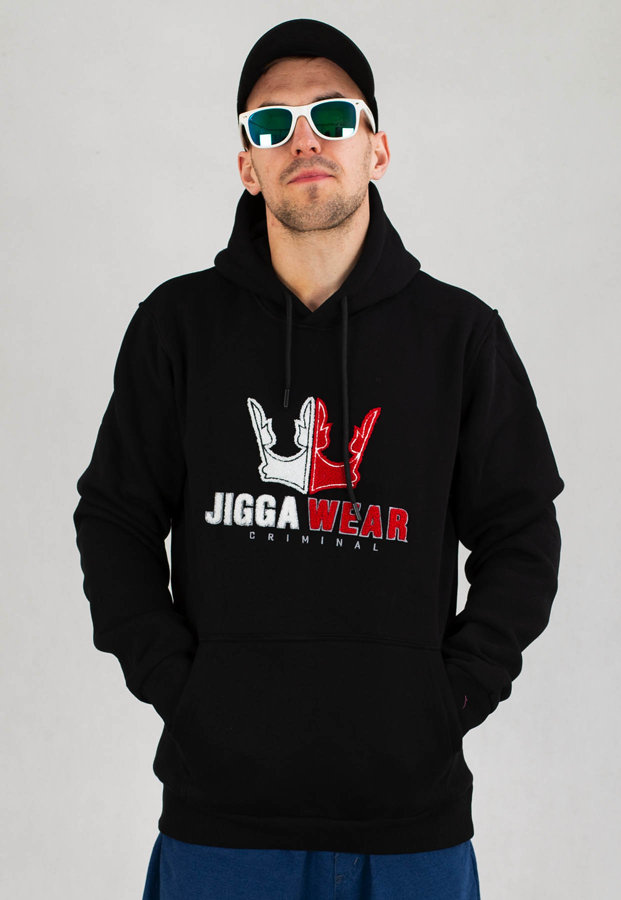 Bluza Jigga Wear Furry Crown czarna