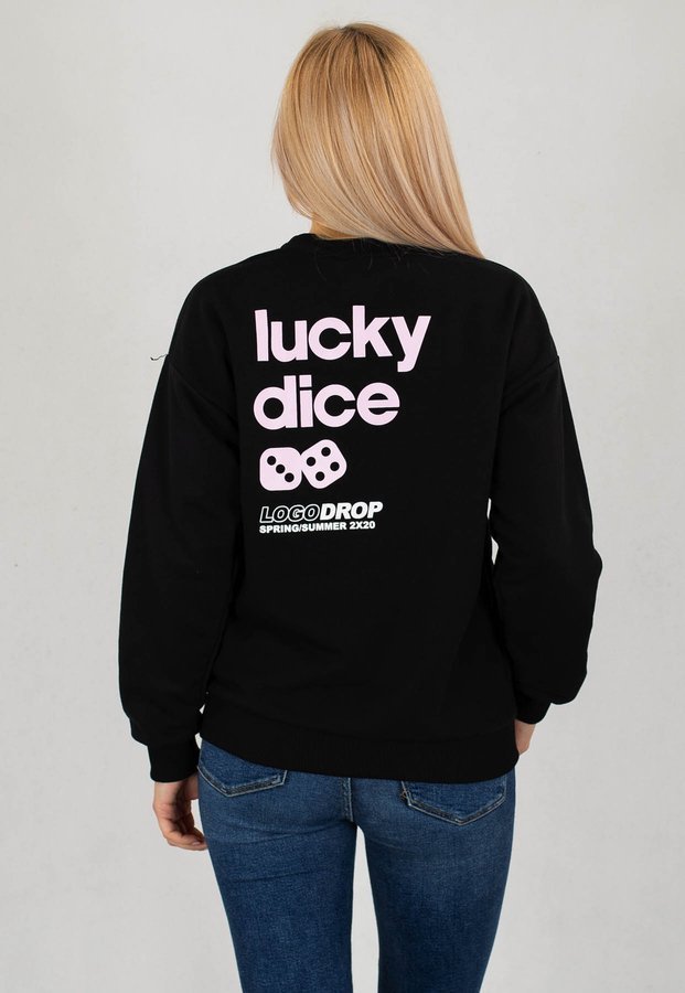 Bluza Lucky Dice Back czarna