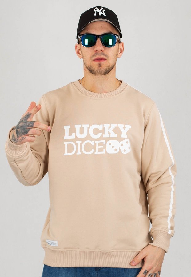 Bluza Lucky Dice Classic PJP beżowa