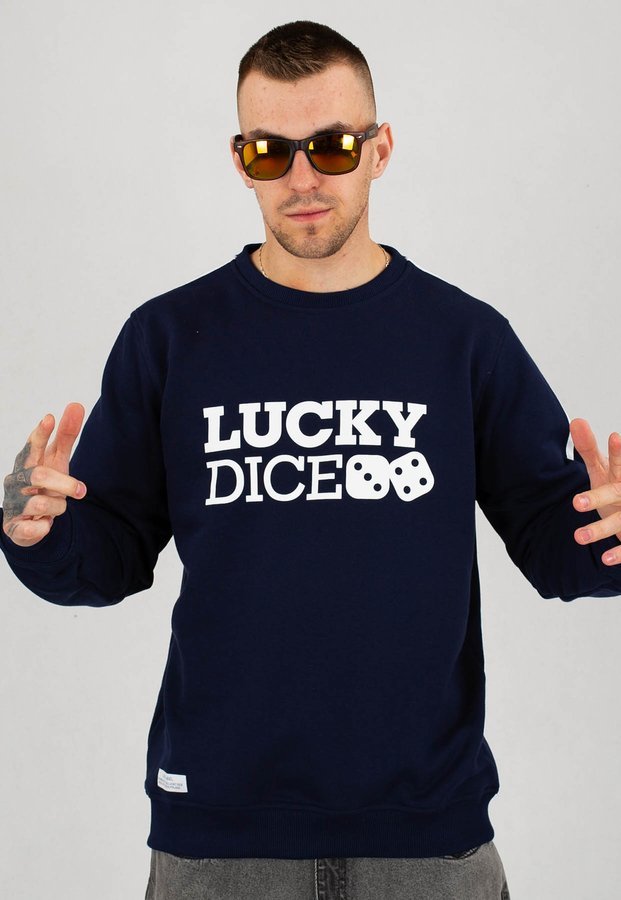 Bluza Lucky Dice Classic PJP granatowa
