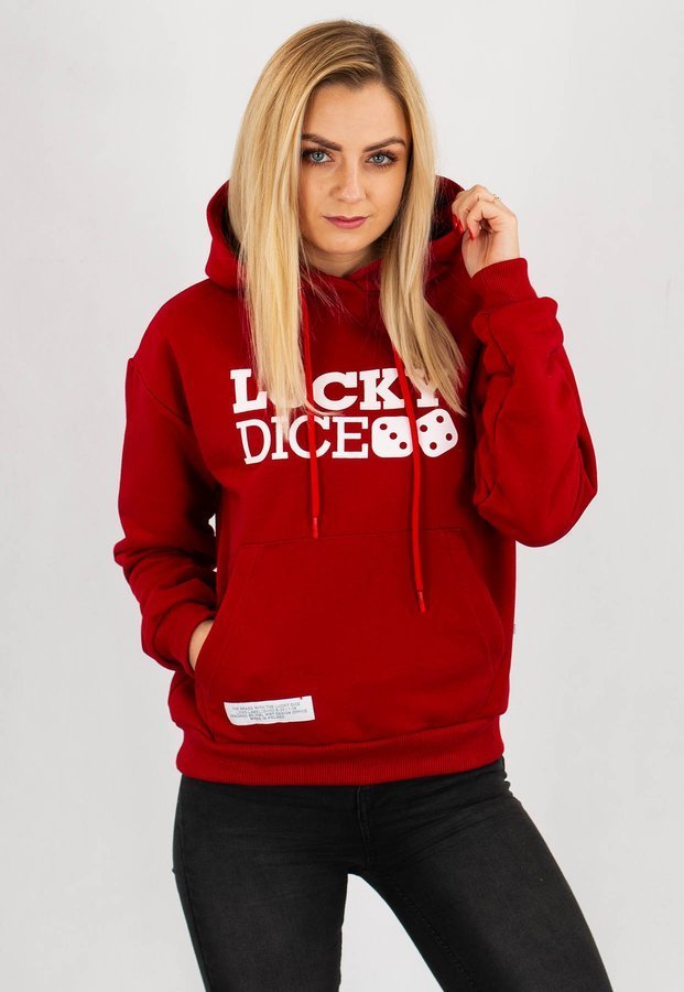 Bluza Lucky Dice Classic czerwona