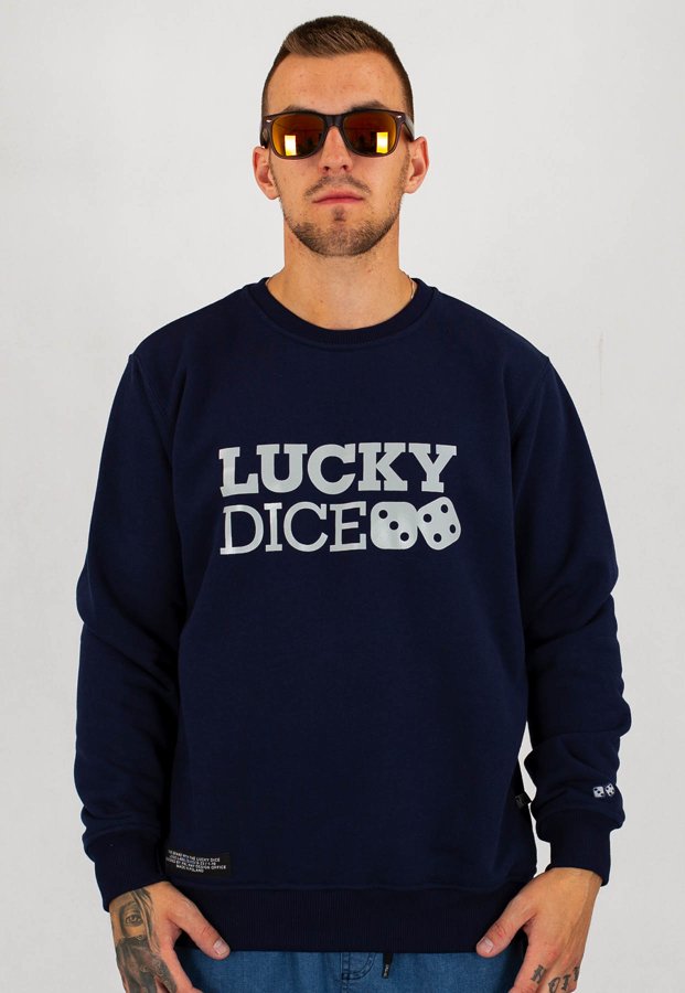 Bluza Lucky Dice Classic granatowa