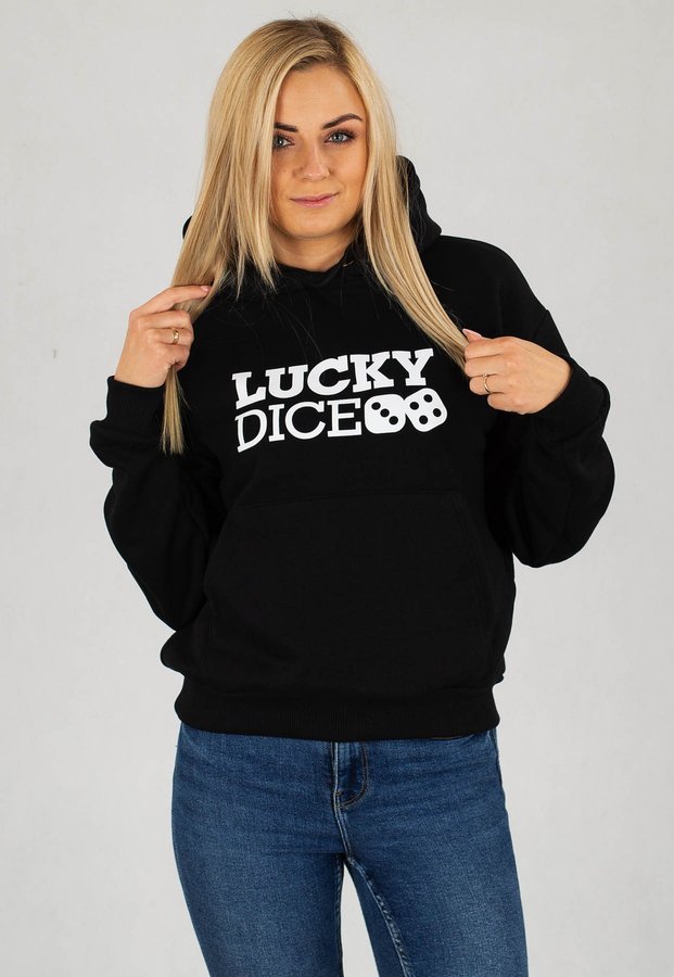 Bluza Lucky Dice Logo One czarna