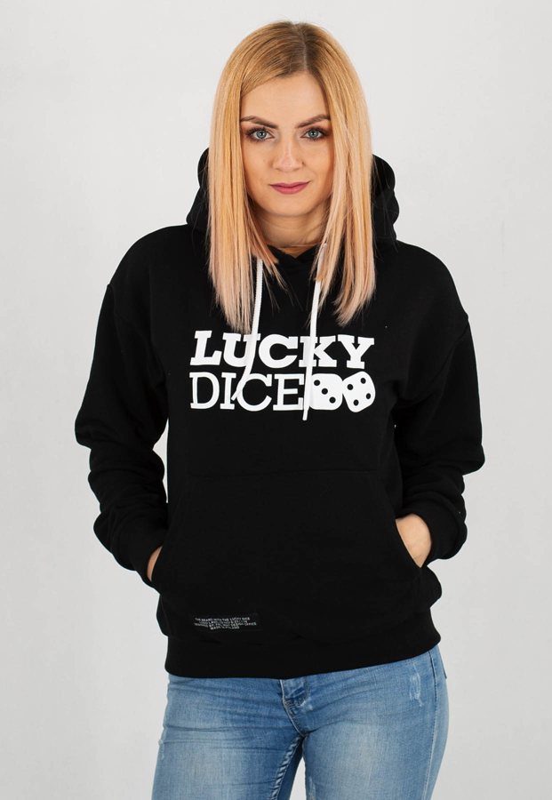 Bluza Lucky Dice Logo różowa