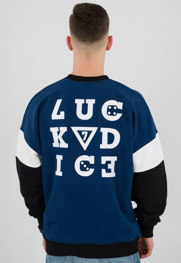 Bluza Lucky Dice Nine Letters niebieska