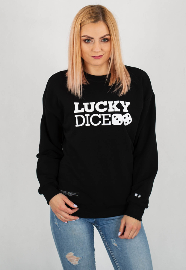 Bluza Lucky Dice Simple Dice czarna