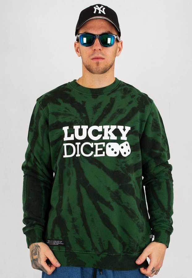 Bluza Lucky Dice Tie zielona