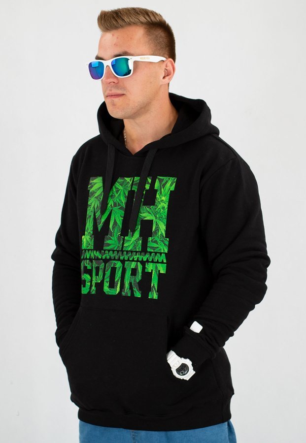 Bluza Metoda MH Sport Weed czarna