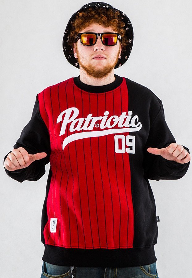 Bluza Patriotic Athletic czerwono czarna
