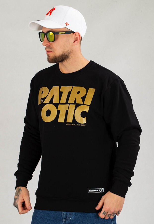 Bluza Patriotic Crewneck CLS czarno złota