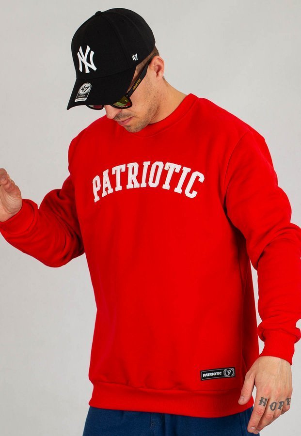 Bluza Patriotic Patch czerwona