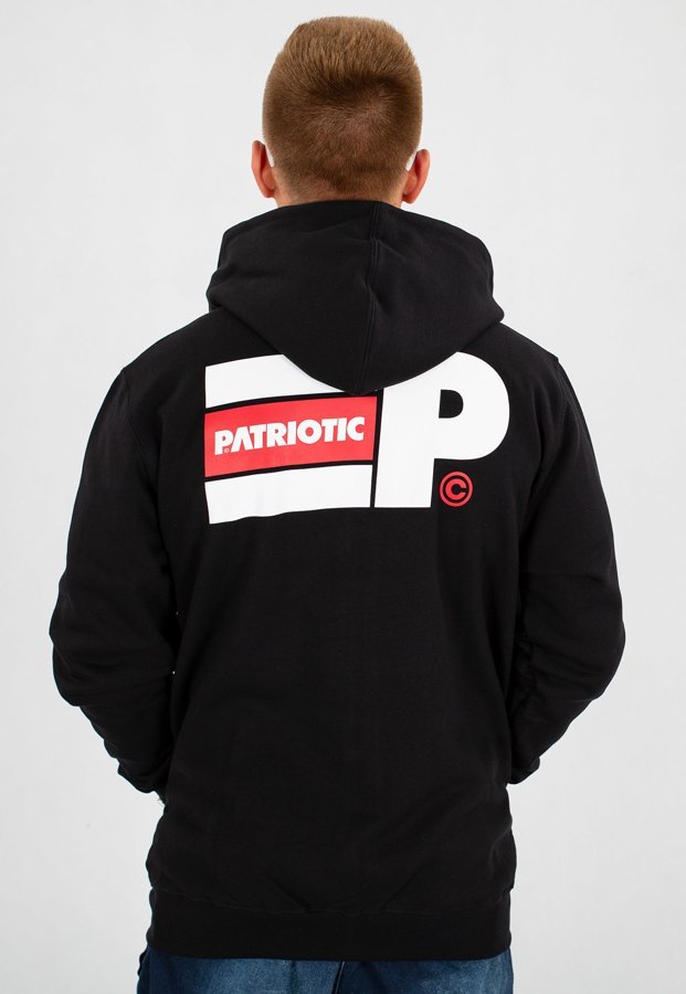 Bluza Patriotic Zip P Flag czarna