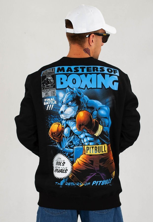 Bluza Pit Bull Master Of Boxing czarna