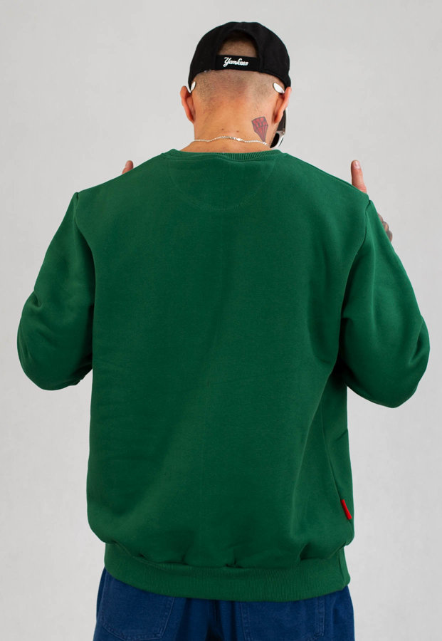 Bluza Prosto Basick ciemno zielona