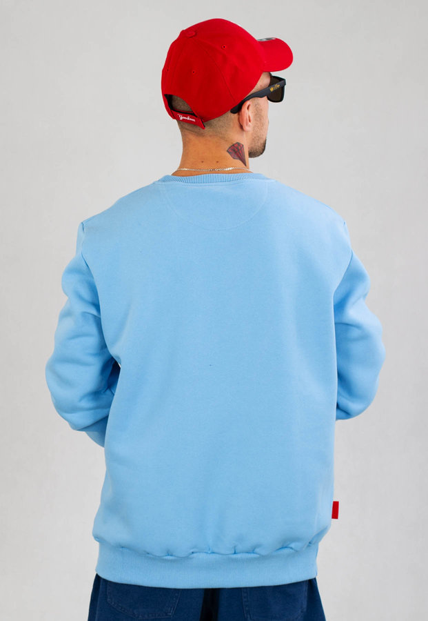 Bluza Prosto Basick jasno niebieska