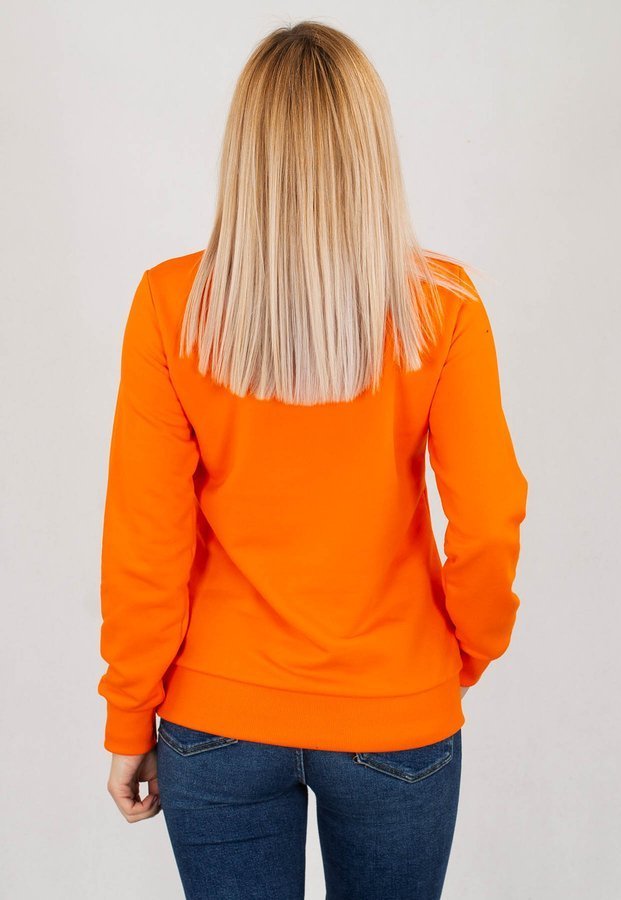 Bluza Prosto Glitt pomarańczowa
