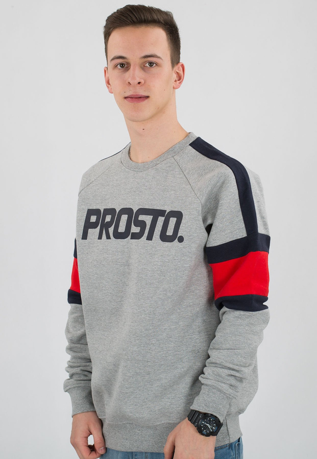 Bluza Prosto Senitel Concrete szara
