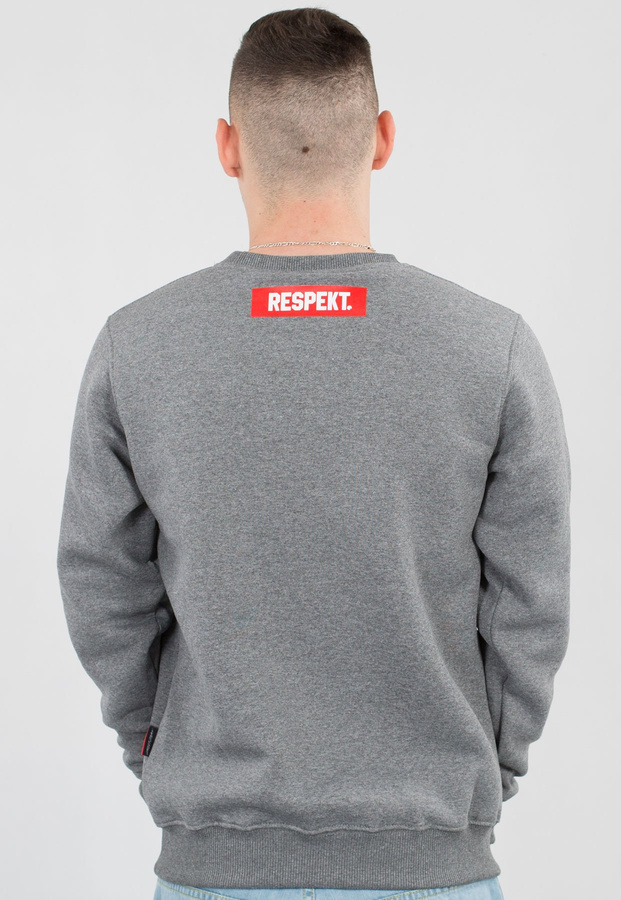 Bluza Respekt Frame ciemno szara