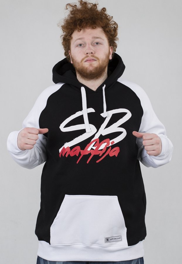 Bluza SB Maffija Big Logo  czarno biała