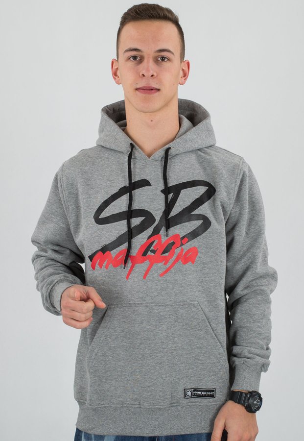 Bluza SB Maffija Big Logo szara