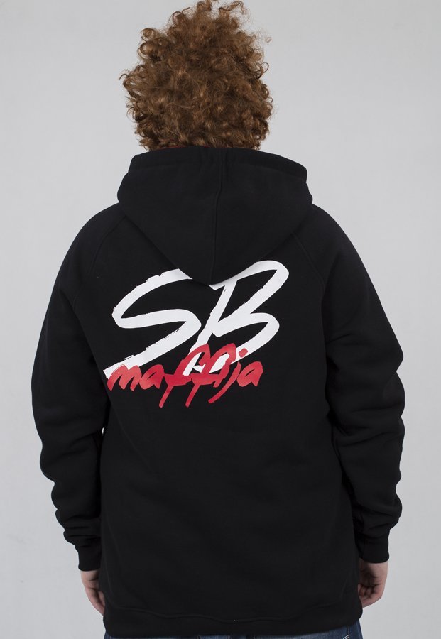 Bluza SB Maffija Zip Logo czarna