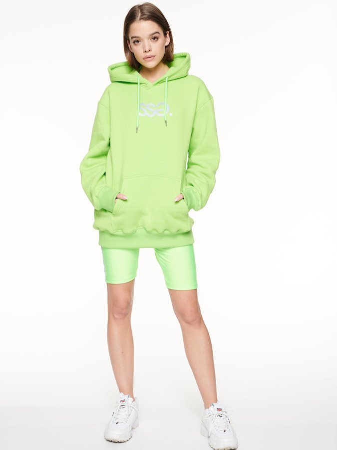 Bluza SSG Girls Oversize neonowo zielono
