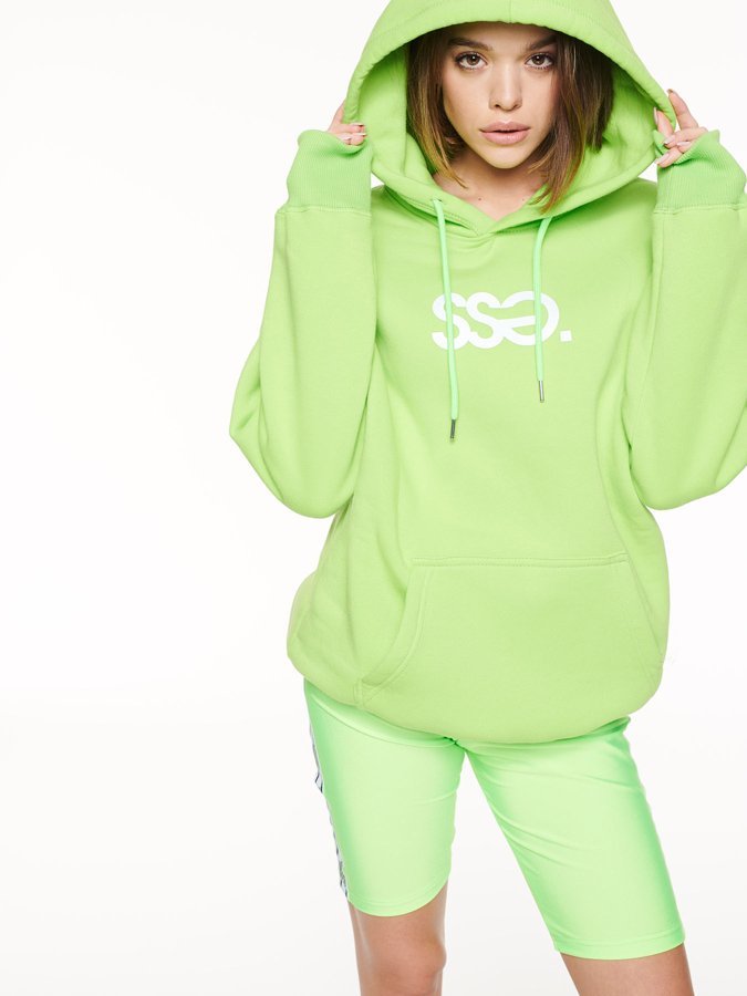 Bluza SSG Girls Oversize neonowo zielono