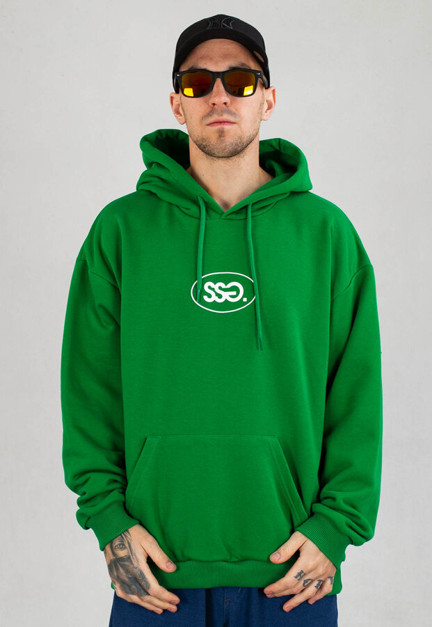 Bluza SSG Oval Frame Basic Logo zielona