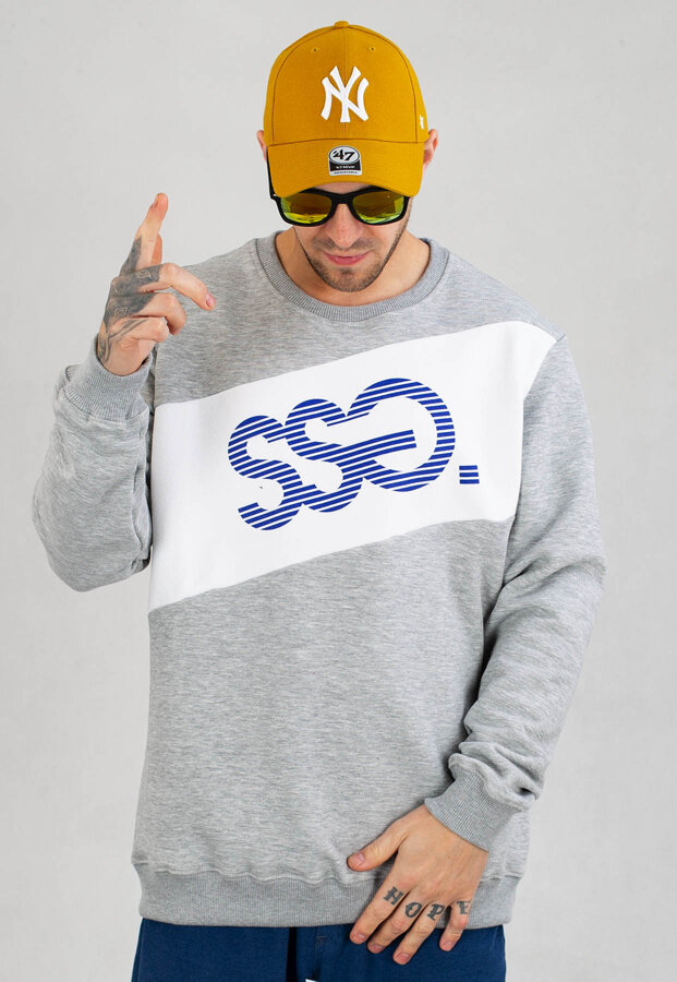 Bluza SSG Striped Logo szara