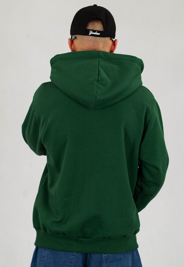 Bluza SSG Zip Simple Logo ciemno zielona