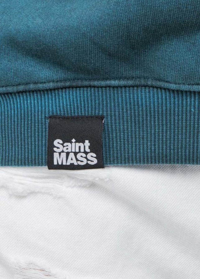 Bluza Saint Mass Base Fade niebiesko zielona