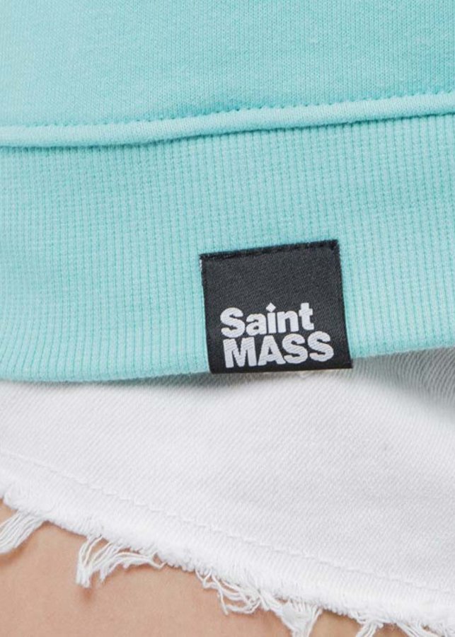 Bluza Saint Mass Signature miętowa